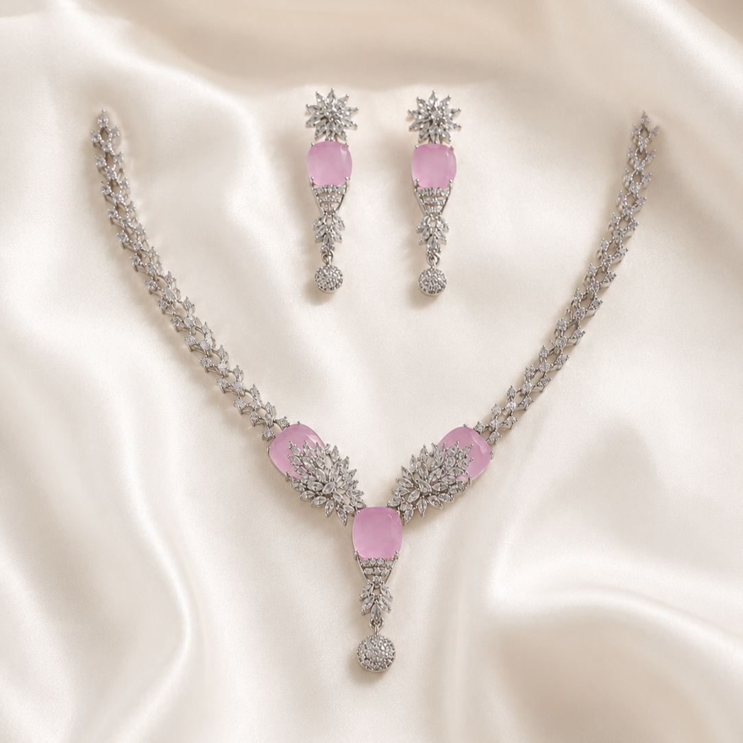 Camellia Necklace Set