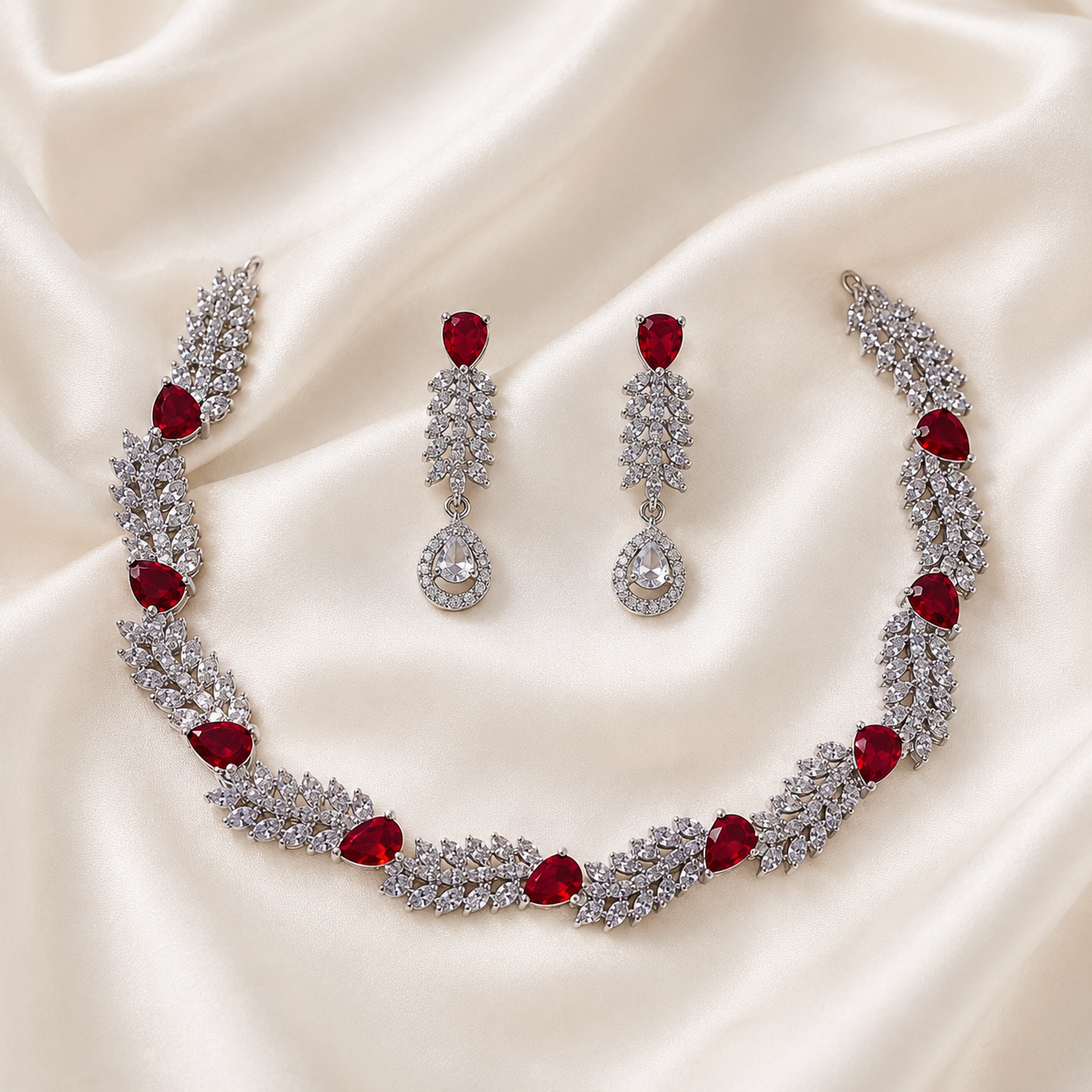 Scarlet Necklace Set